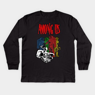 Imposter among us Kids Long Sleeve T-Shirt